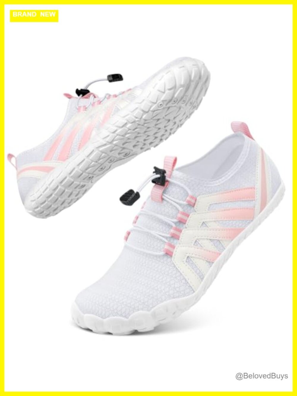 Water Shoes for Women Men Quick Dry Five Toe Barefoot Aqua Shoes Non-Slip Swim